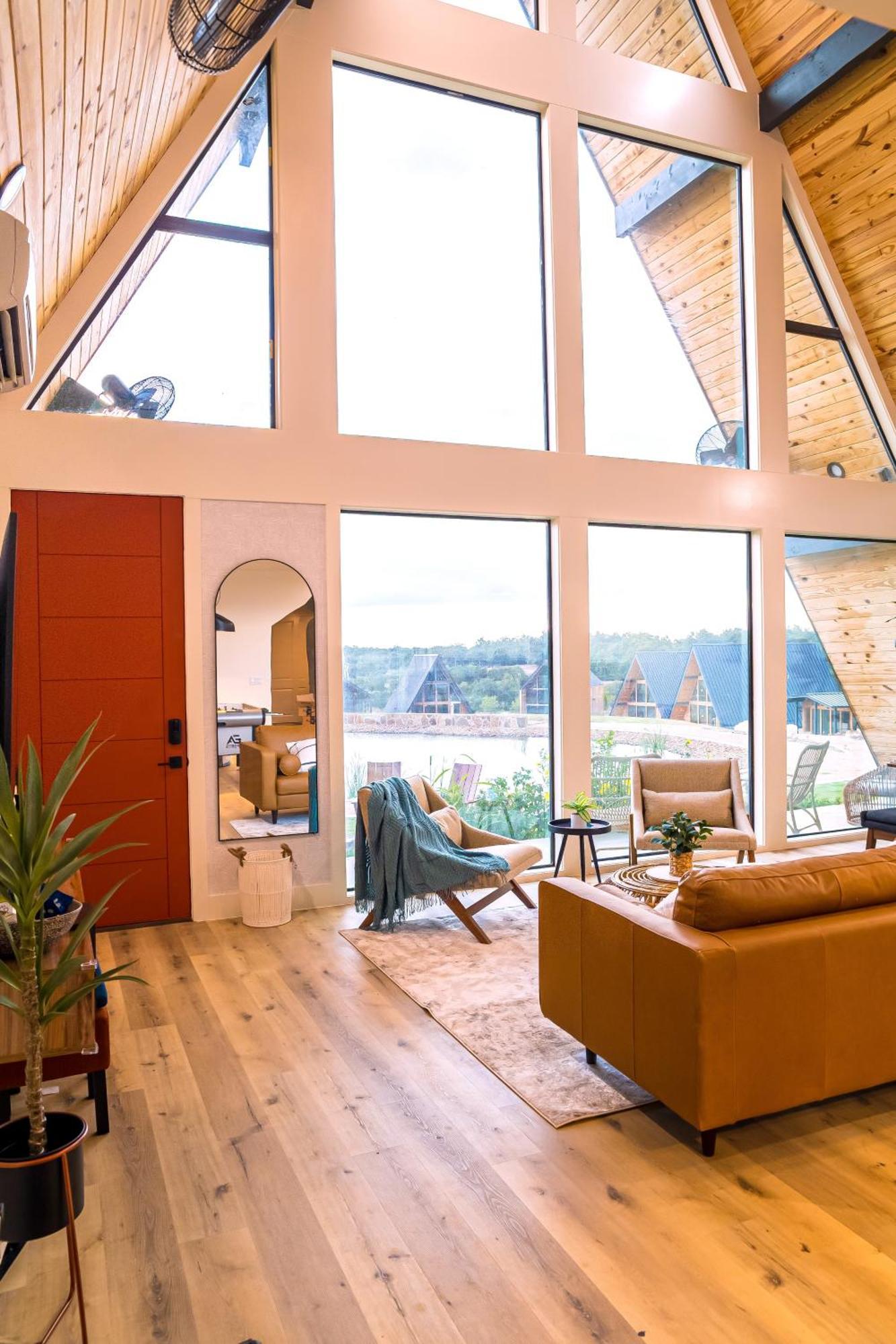Gruene Daze Chalet - Stylish Aframe - Escape The Ordinary New Braunfels Exteriör bild